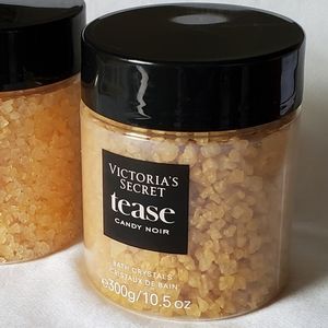 New Victoria’s Secret Tease Candy Noir Bath Crystals
